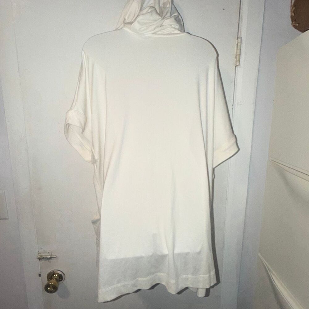 KOOLABURRA BY UGG Egret Cloud Jersey Short Sleeve Cardigan-1X - Picture 5 of 10